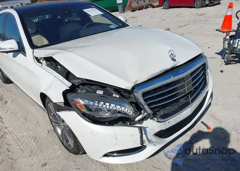 2015 Mercedes-Benz S 550 z USA, uszkodzony, nr VIN WDDUG8CB5FA130213